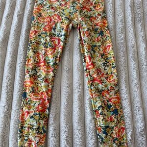 LuLaRoe Colorful Floral Leggings